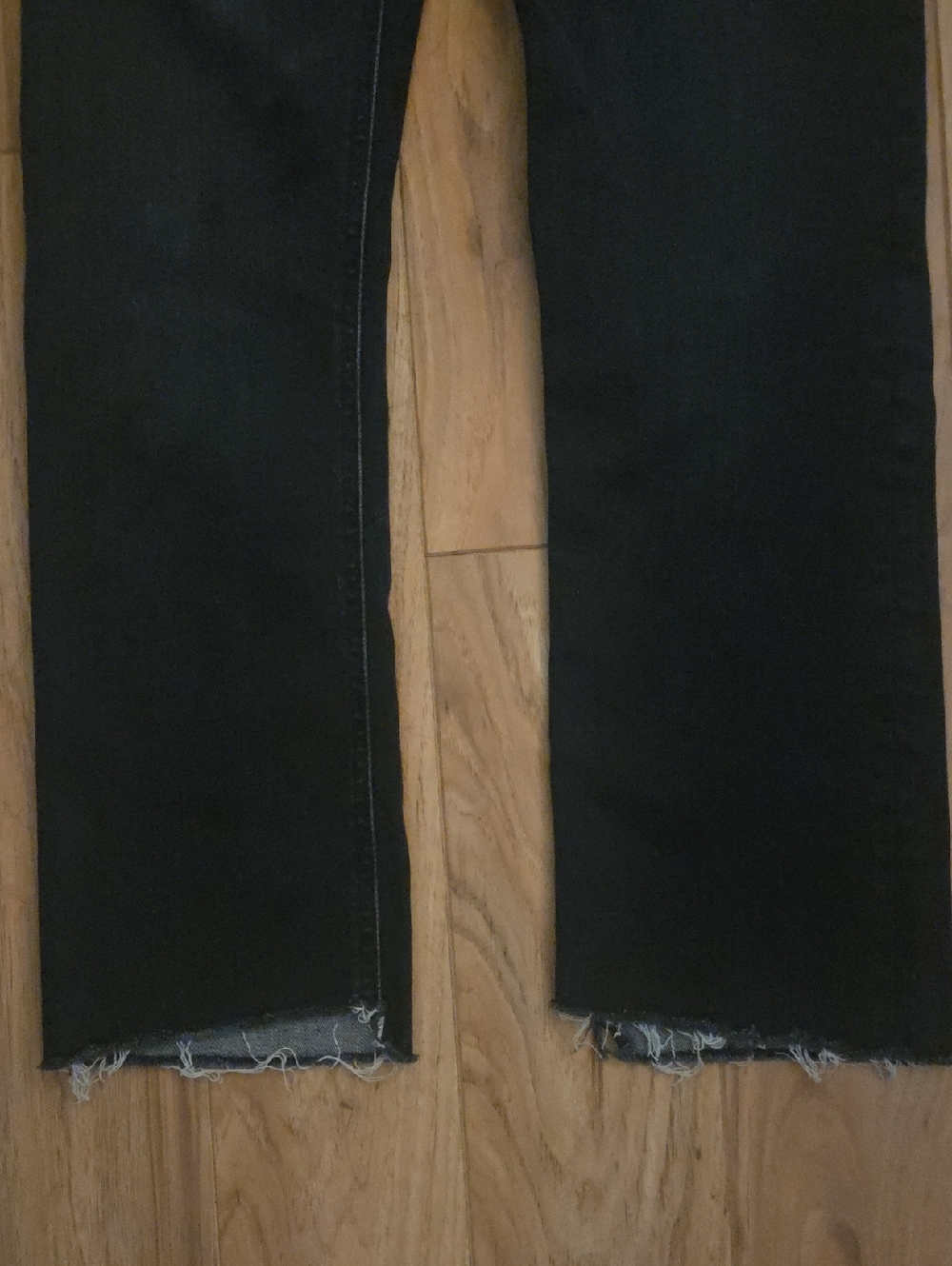 J. Crew Billie Demi Boot Crop Jeans  Black 25 - Picture 4 of 8